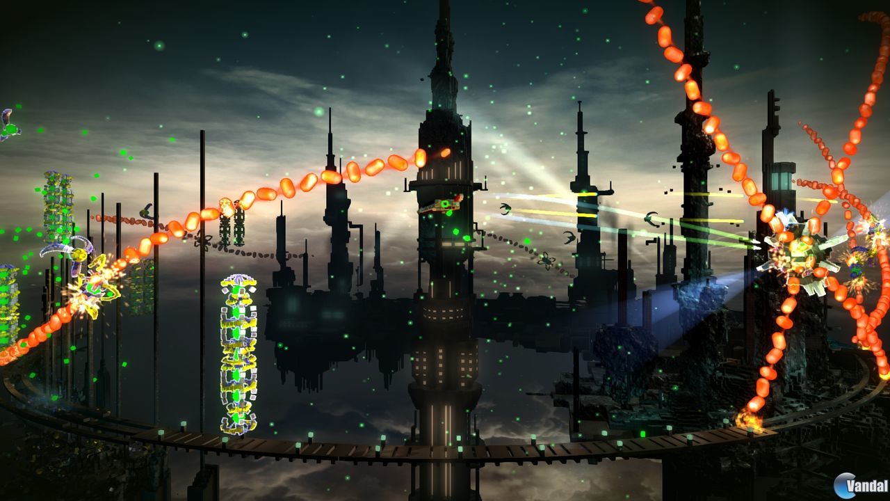 resogun ps4 gameplay