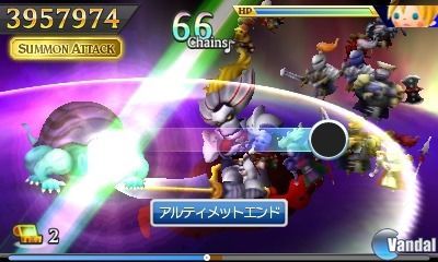 En las batallas volverán a haber secciones en las que nos permitirán realizar invocaciones, como los Caballeros de la Mesa Redonda de Final Fantasy VII.