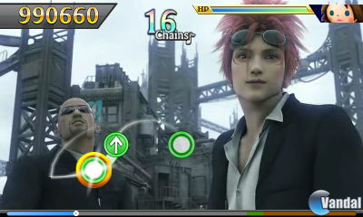 Nos encontraremos hasta partituras y personajes sacados de Final Fantasy VII: Advent Children.