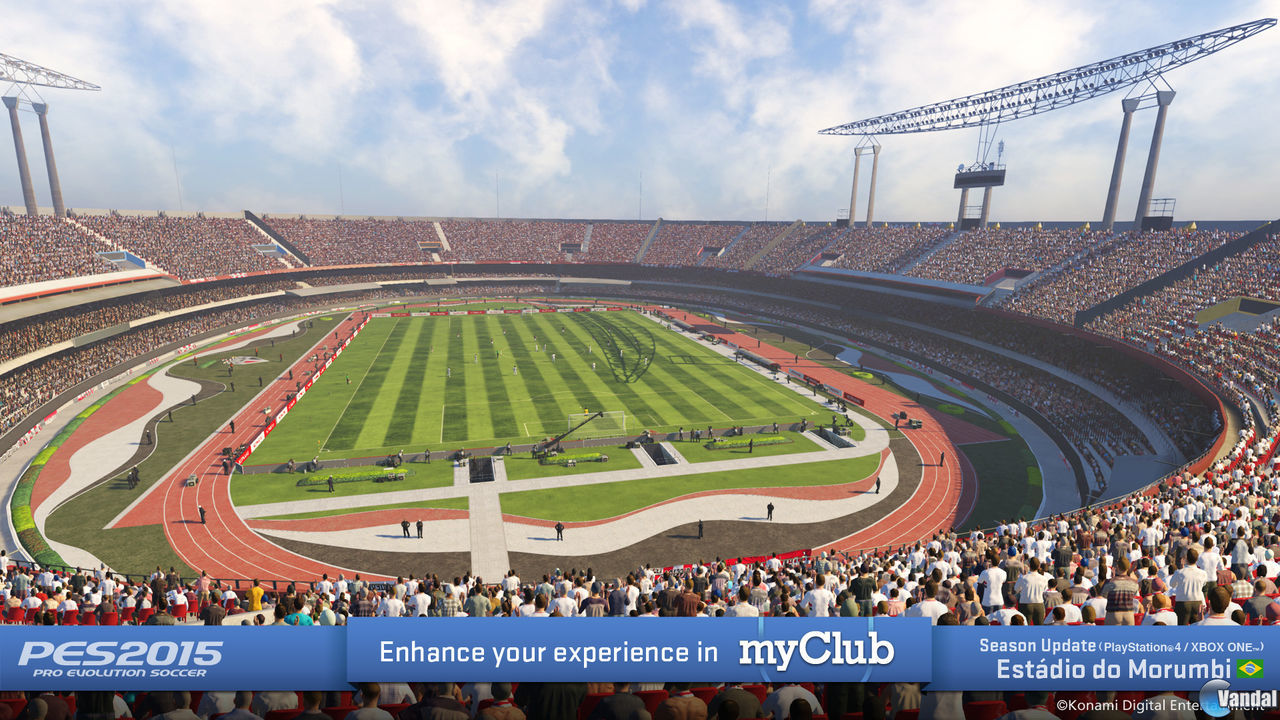 PES 2015 : les images de l'interface