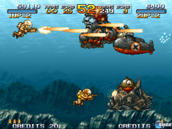 Metal Slug 3 Videojuego (PS4, PSVITA, PS2, Wii, Xbox 360