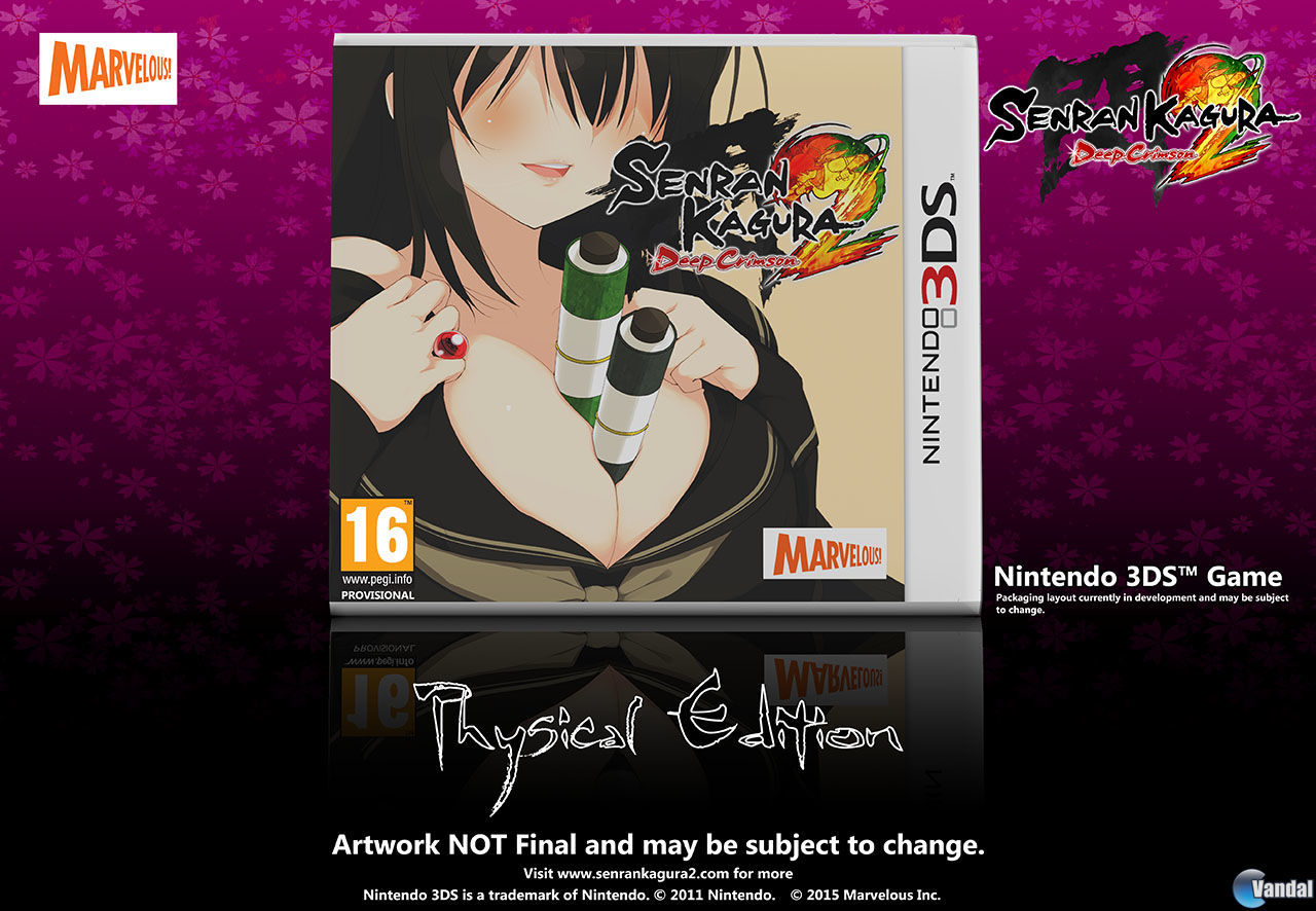 Senran Kagura 2: Deep Crimson - Videojuego (Nintendo 3DS) - Vandal