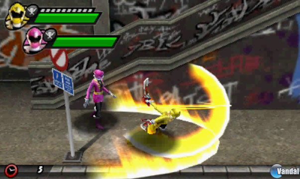 Power Rangers Super Megaforce - Videojuego (Nintendo 3DS) - Vandal