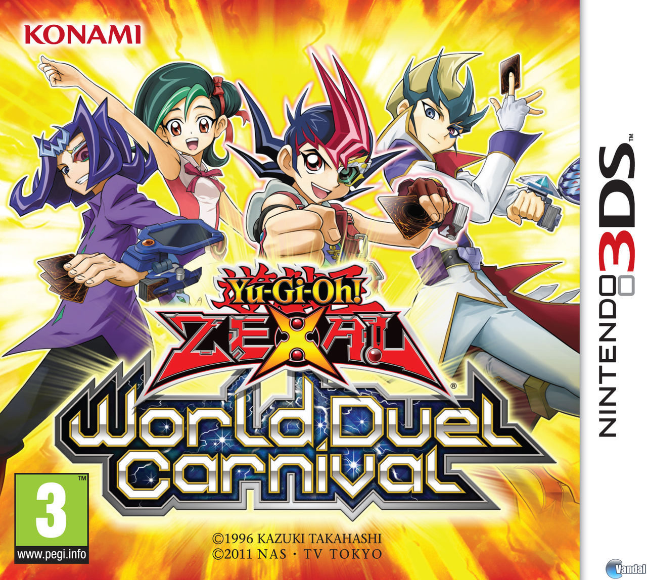 Yu-Gi-Oh! Zexal World Duel Carnival - Videojuego (Nintendo 3DS) - Vandal - Yu Gi Oh Zexal World Duel Carnival