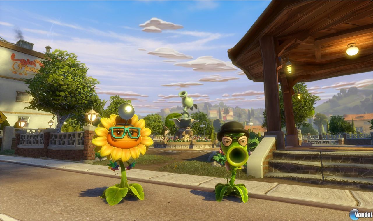 Как играть в plants vs zombies garden warfare на xbox