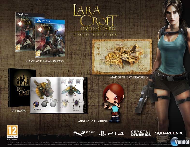 Lara Croft and the Temple of Osiris - Videojuego (PS4, PC, Xbox One y ...