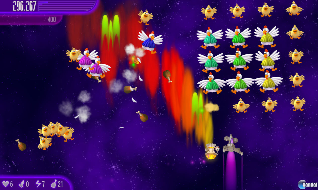 juegos de chicken invaders 4