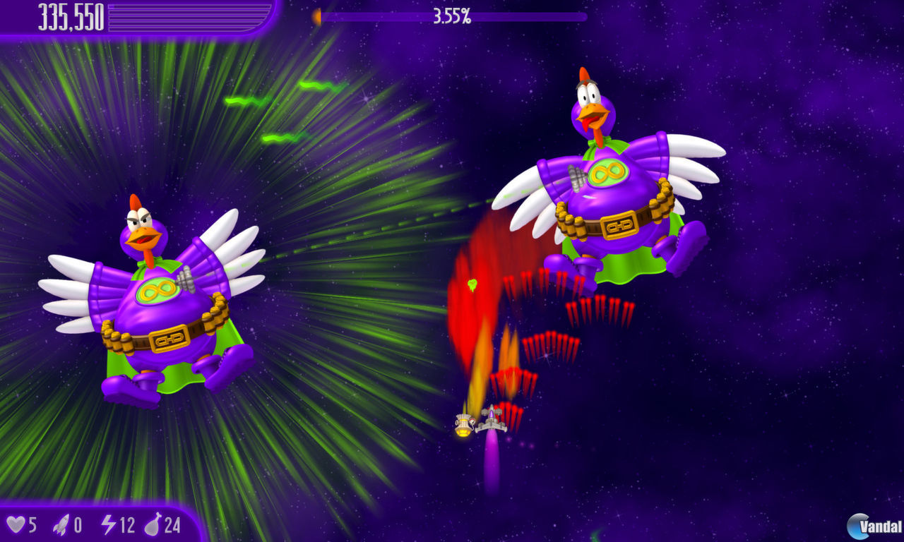 juegos de chicken invaders 4