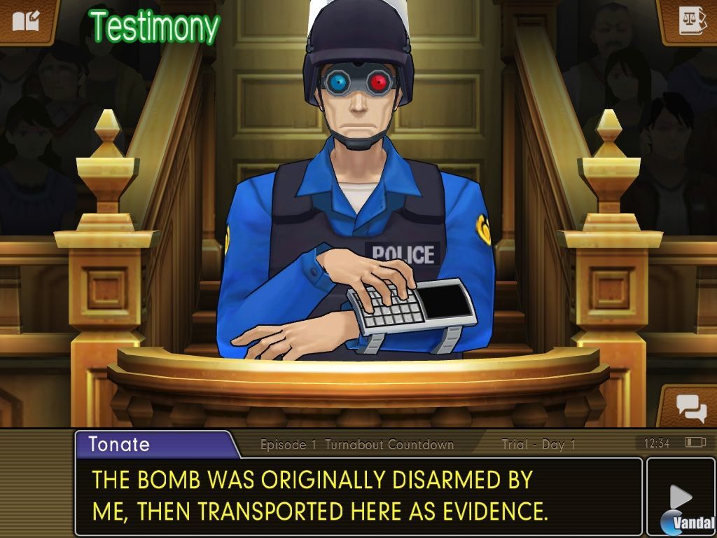 Phoenix Wright Ace Attorney Dual Destinies Videojuego