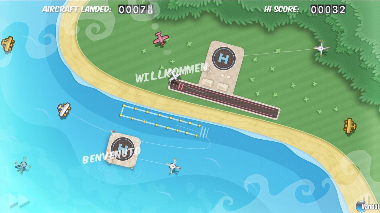 Flight Control HD PSN Videojuego (PS3 y PC) Vandal