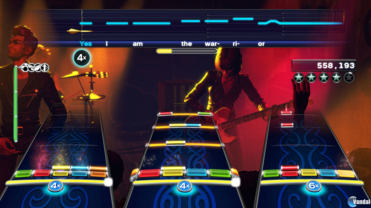 Rock Band 4 Videojuego Ps4 Y Xbox One Vandal