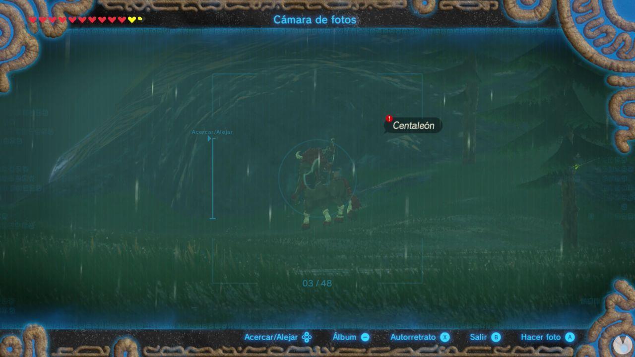 En busca del centaleón - Secundaria de Zelda Breath of the Wild