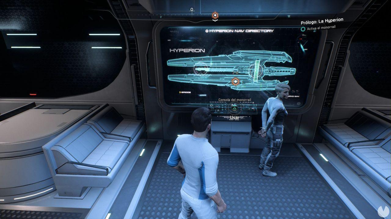 Prólogo La Hyperion Operaciones Principales De Mass Effect Andromeda 7116