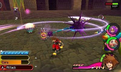 En esta entrega Sora y Riku son los protagonistas, alternando el control de uno y otro a lo largo de toda la aventura.