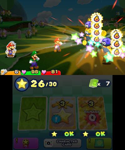 Las cartas las consigues en combate o con amiibos y también se pueden también vender y comprar. Luego las utilizas en los combates.