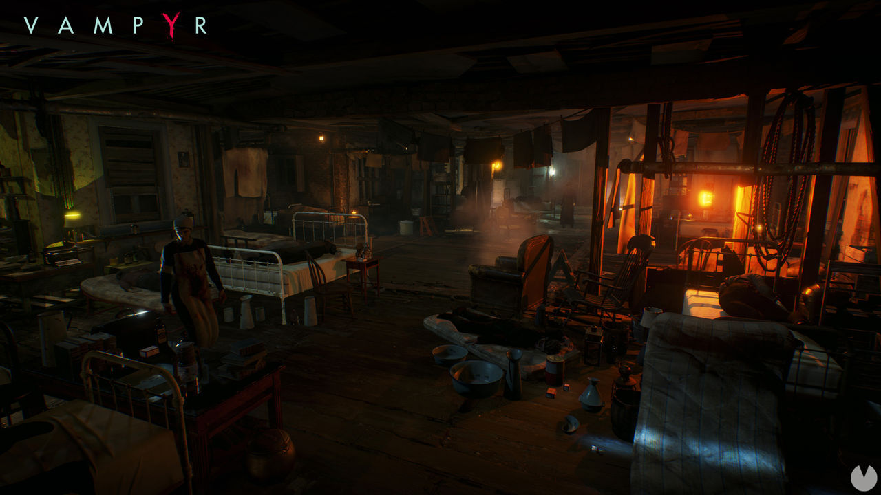Jeu PS4 Vampyr - Bon État Boîtier Complet - Action-Aventure Vampire