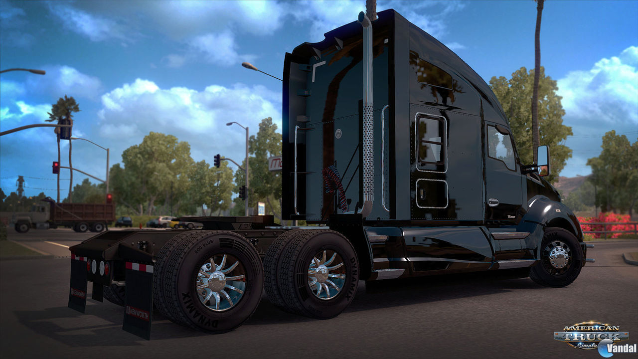 American truck simulator машины