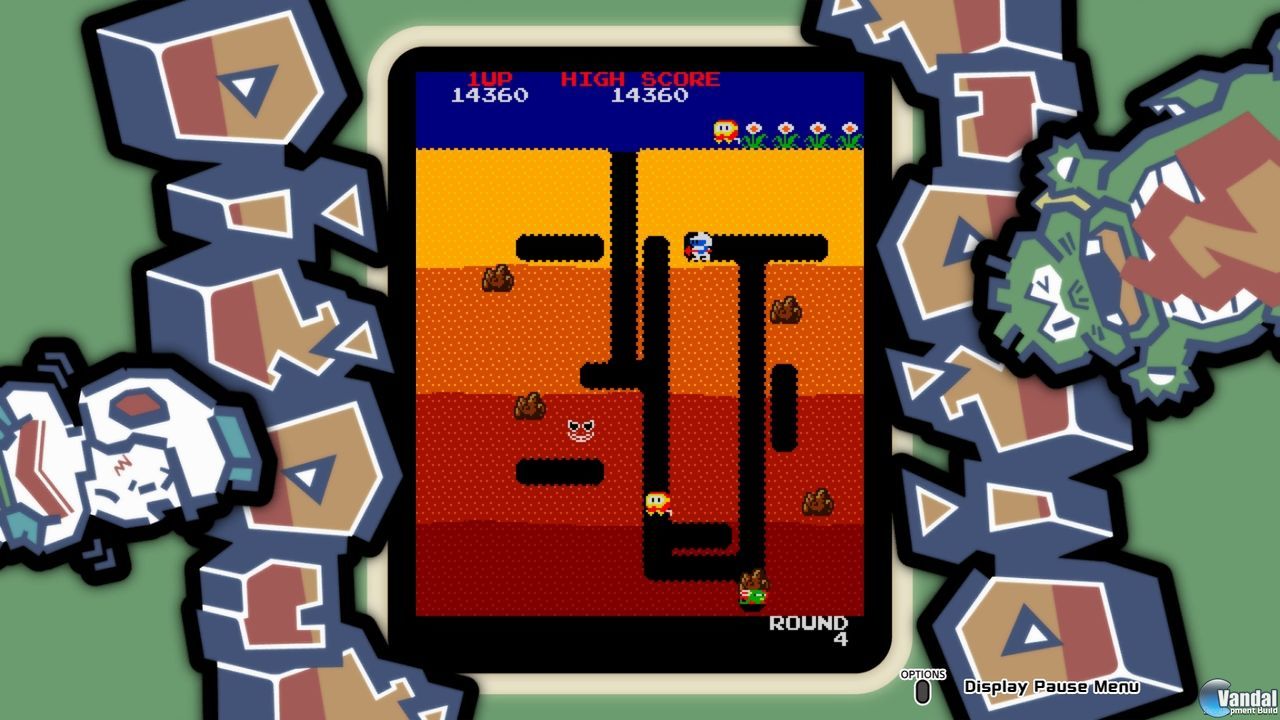 Arcade Game Series Dig Dug Videojuego (PS4, PC y Xbox One) Vandal