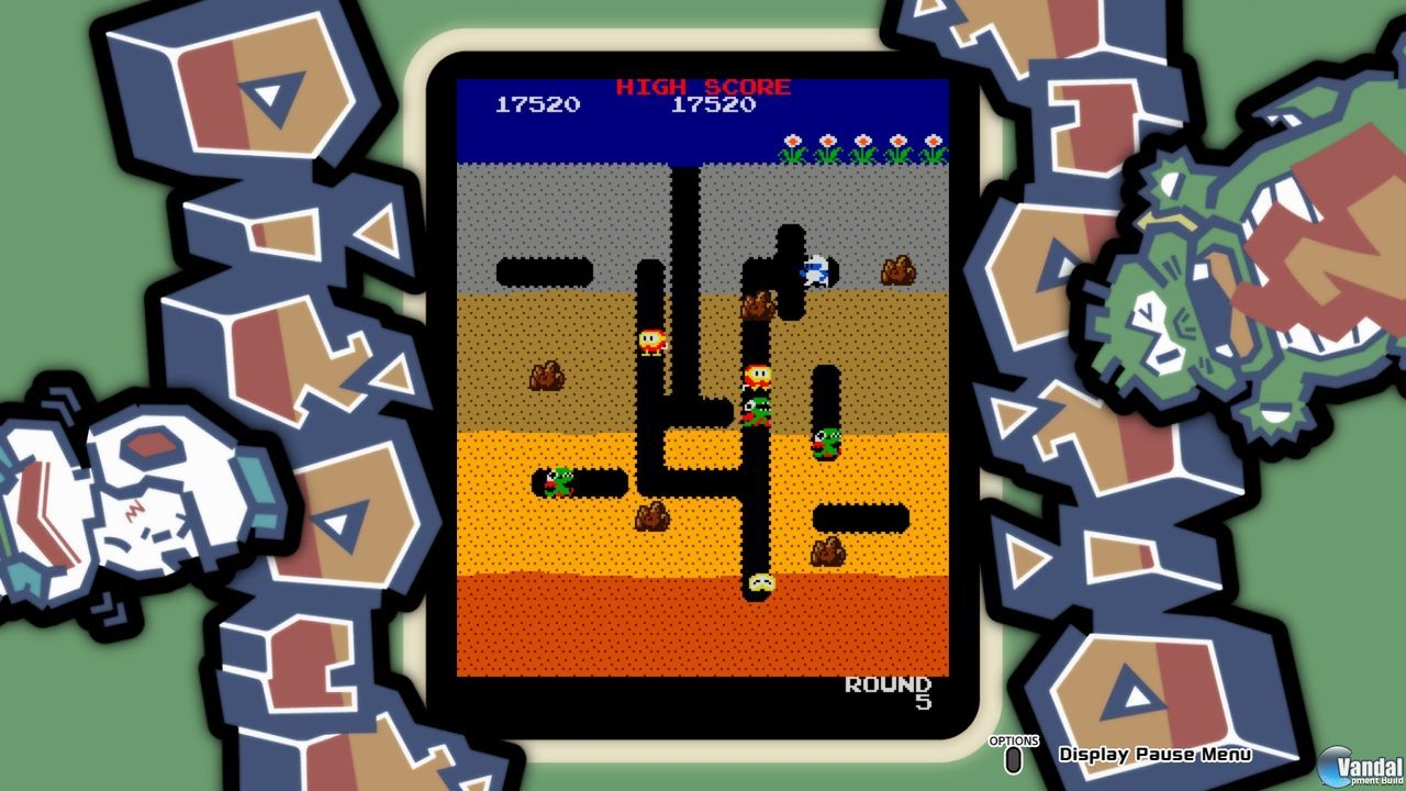Arcade Game Series Dig Dug Videojuego (PS4, PC y Xbox One) Vandal