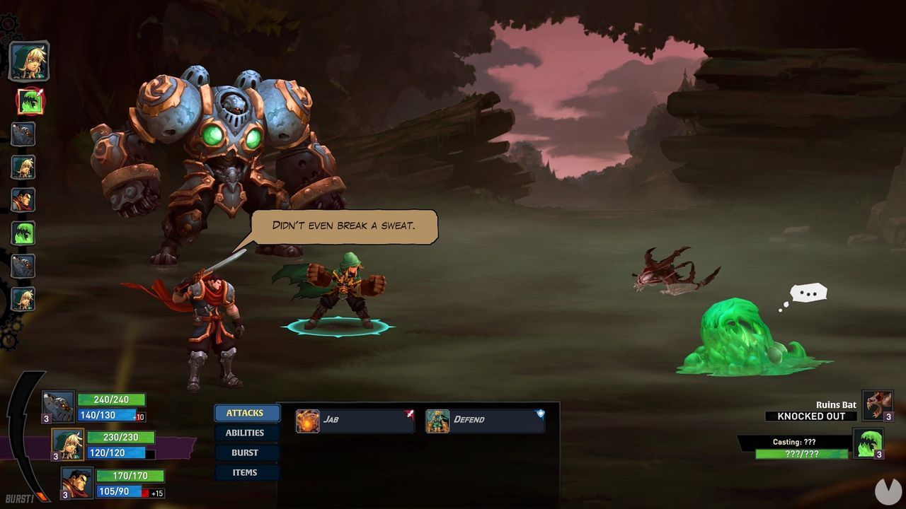Battle Chasers : Nightwar Xbox One - Jeux Vidéo | Rakuten