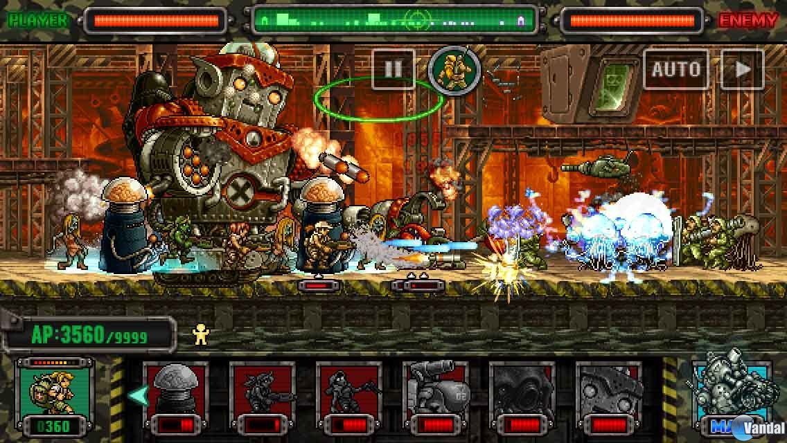 Metal Slug Attack Videojuego (Android y iPhone) Vandal