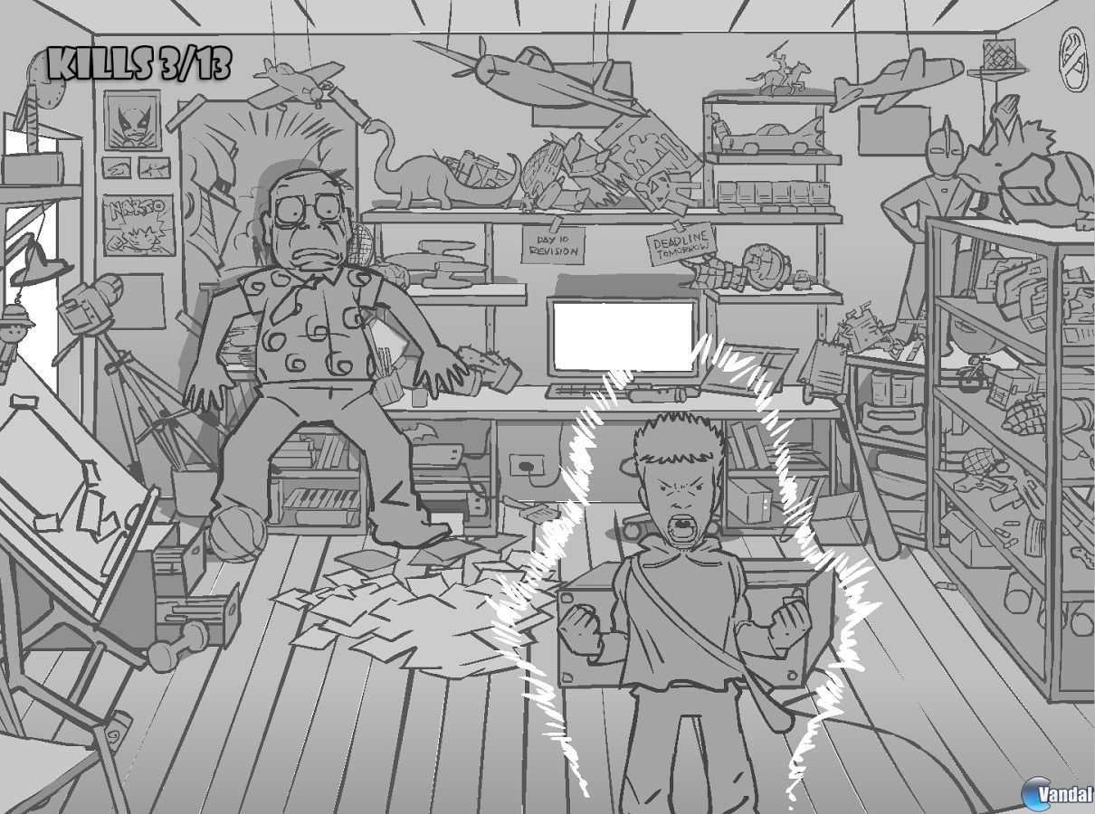 Whack Your Boss Superhero Videojuego (Android) Vandal