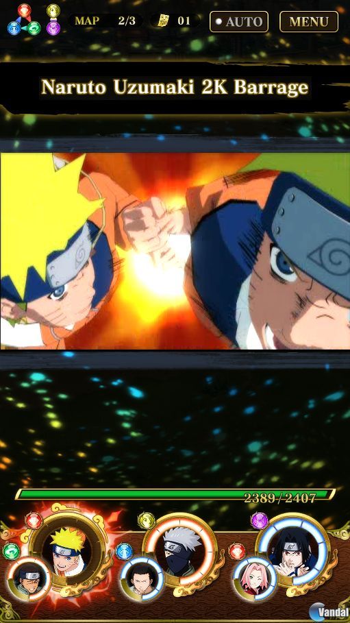 Naruto Shippuden Ultimate Ninja Blazing Videojuego (Android y iPhone