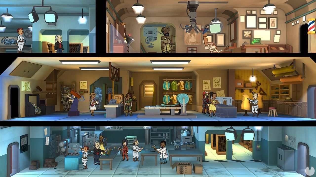 can you play same vault on xbox one and android fallout shelter