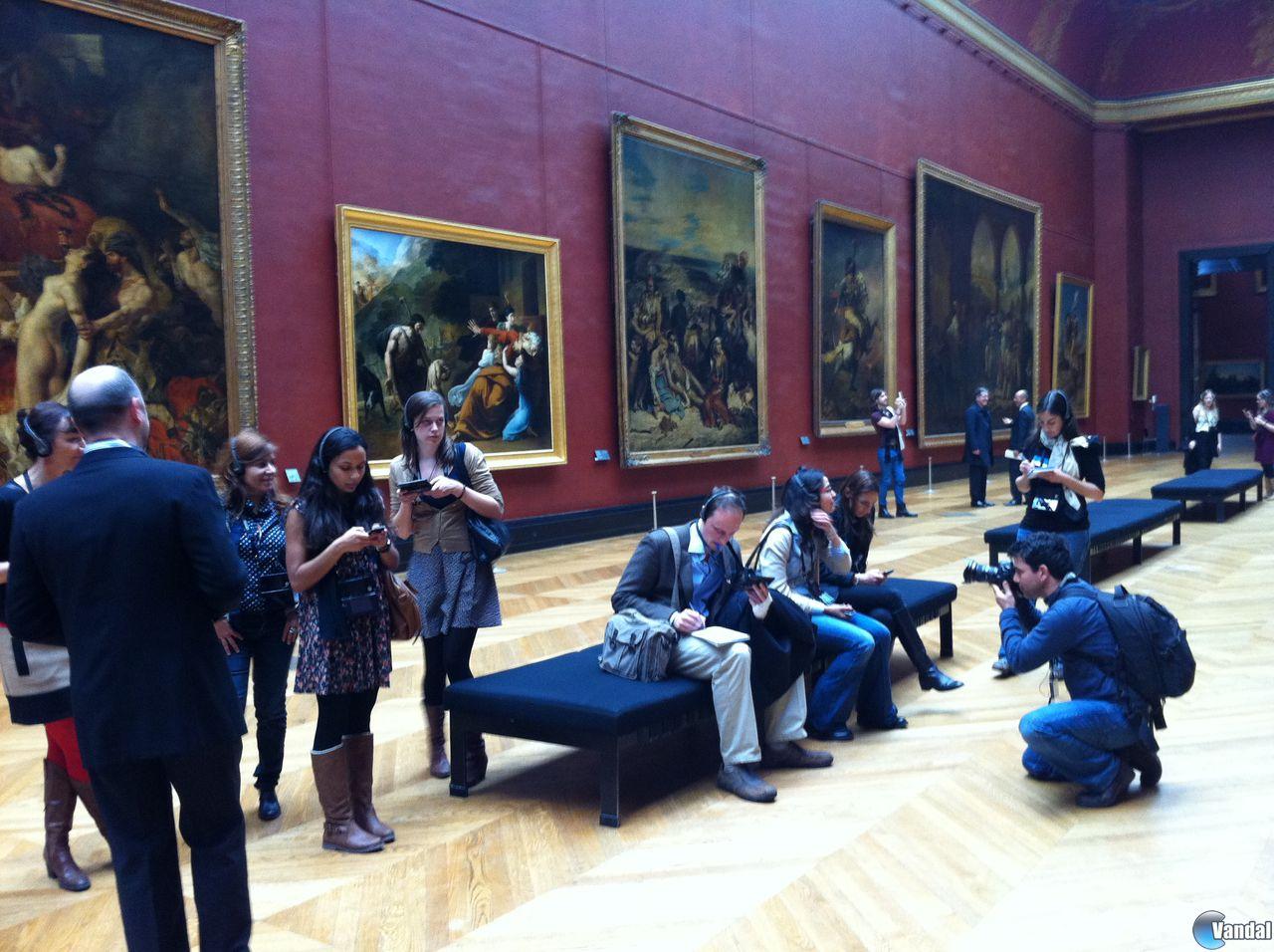Visitando el Louvre con 3DS y Miyamoto 3