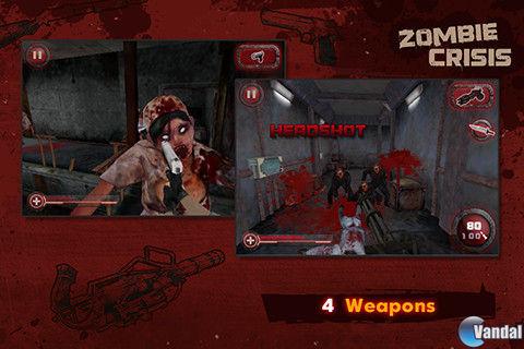 Juegos de zombis para morirse en iOS 5