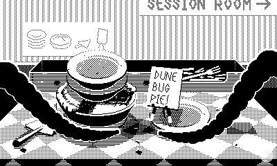 Hay que asegurarse de que los aperitivos están disponibles para el siguiente alienígena.