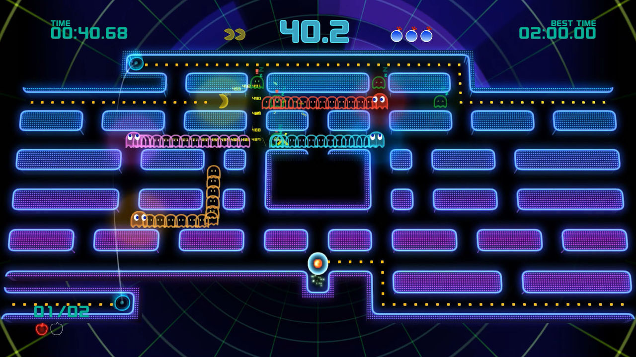 does pac man ps4 contain all levels
