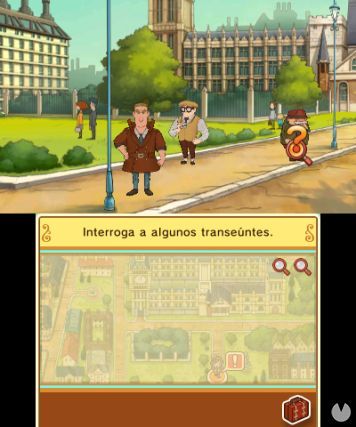 Las dos pantallas de Nintendo 3DS se usarán de la forma más clásica.