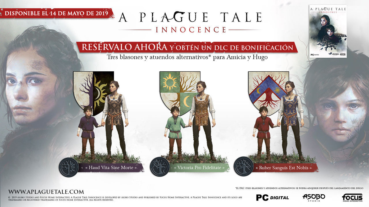 Jeu A Plague Tale: Innocence - Version PAL Pour Xbox One / Xbox Series X - Neuf Sous Blister Scellé