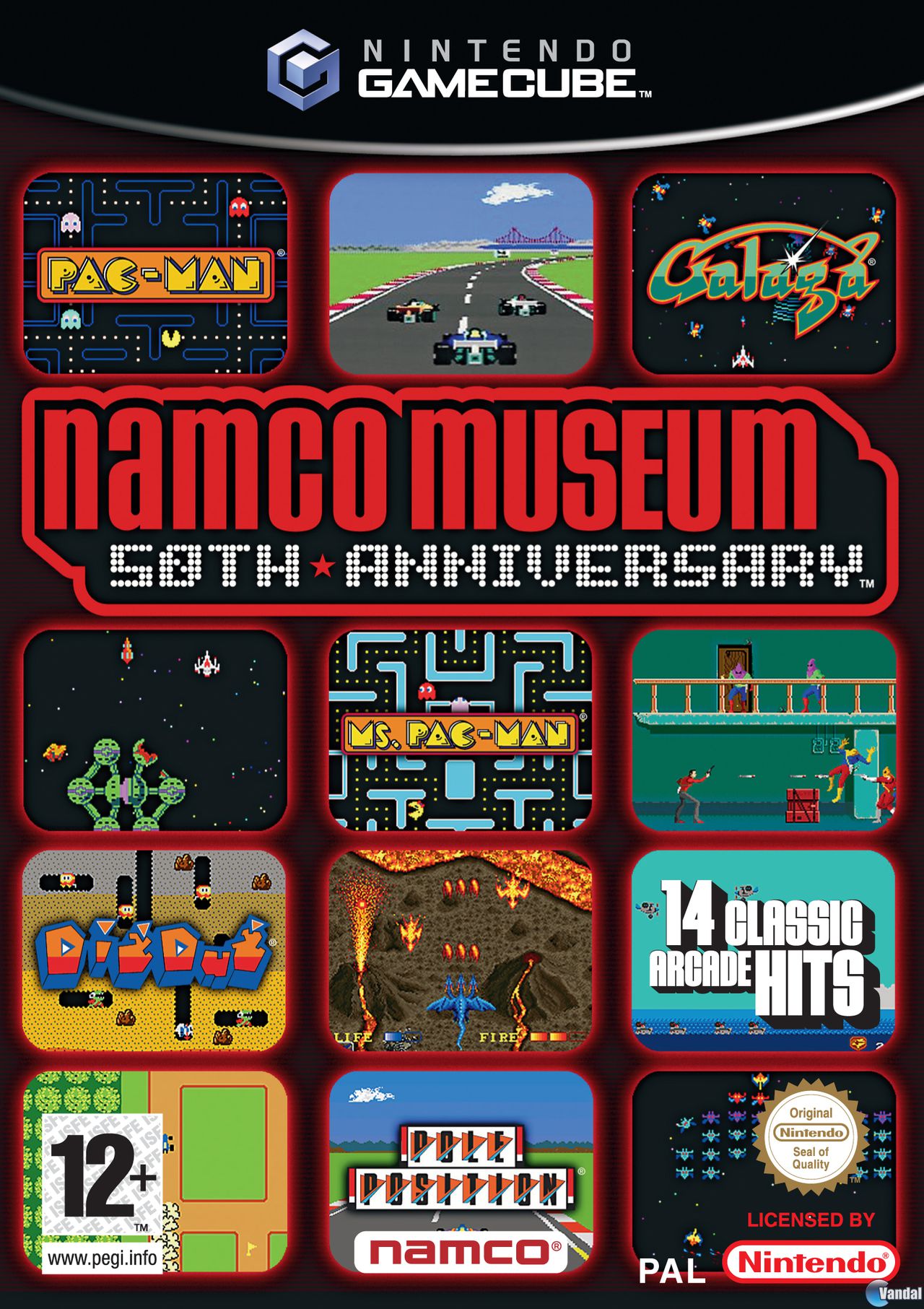 Namco Museum 50th Anniversary Sur Gamecube – PAL – Edition Anniversaire