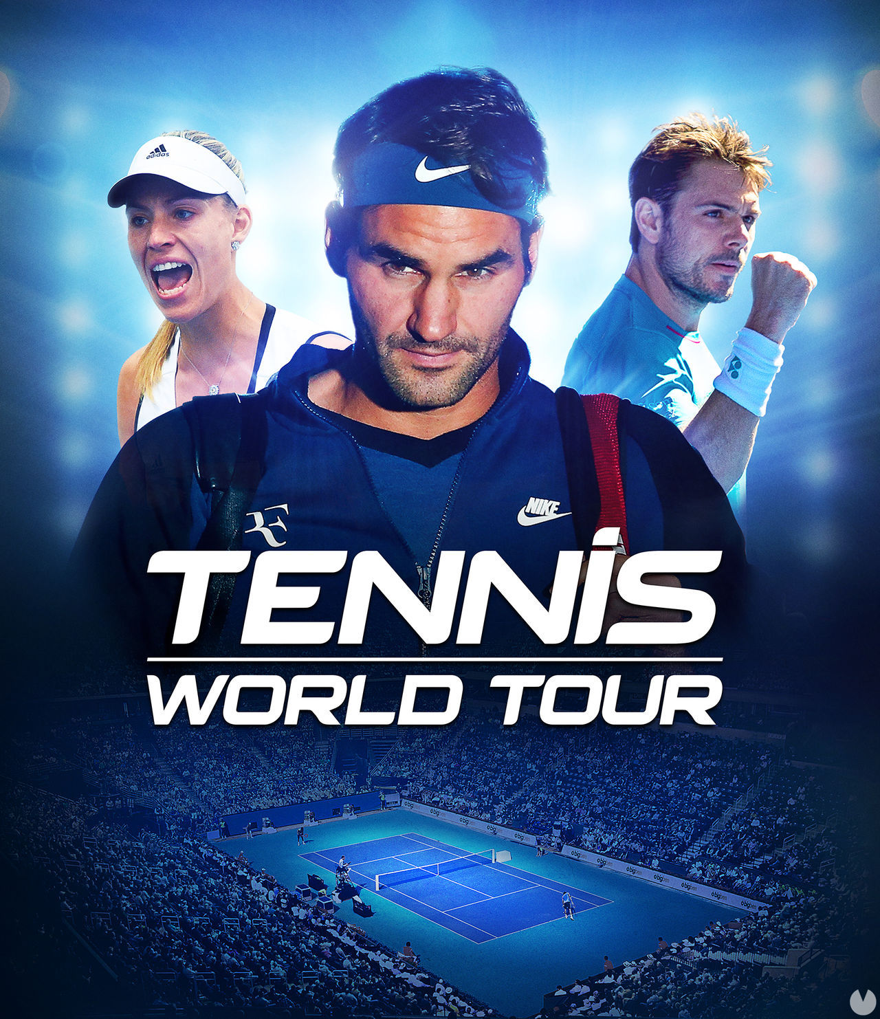 Tennis World Tour Videojuego (PS4, Xbox One, PC y Switch) Vandal