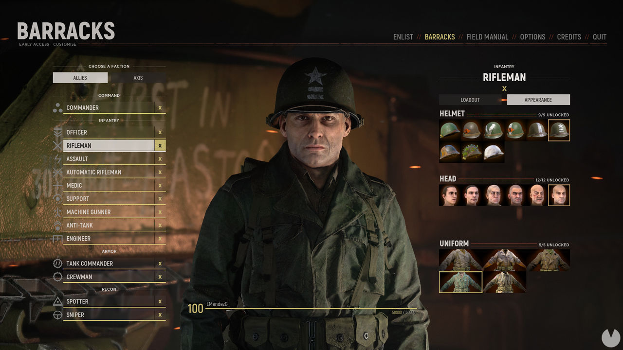 Hell Let Loose Videojuego (PC, Xbox Series X/S y PS5) Vandal