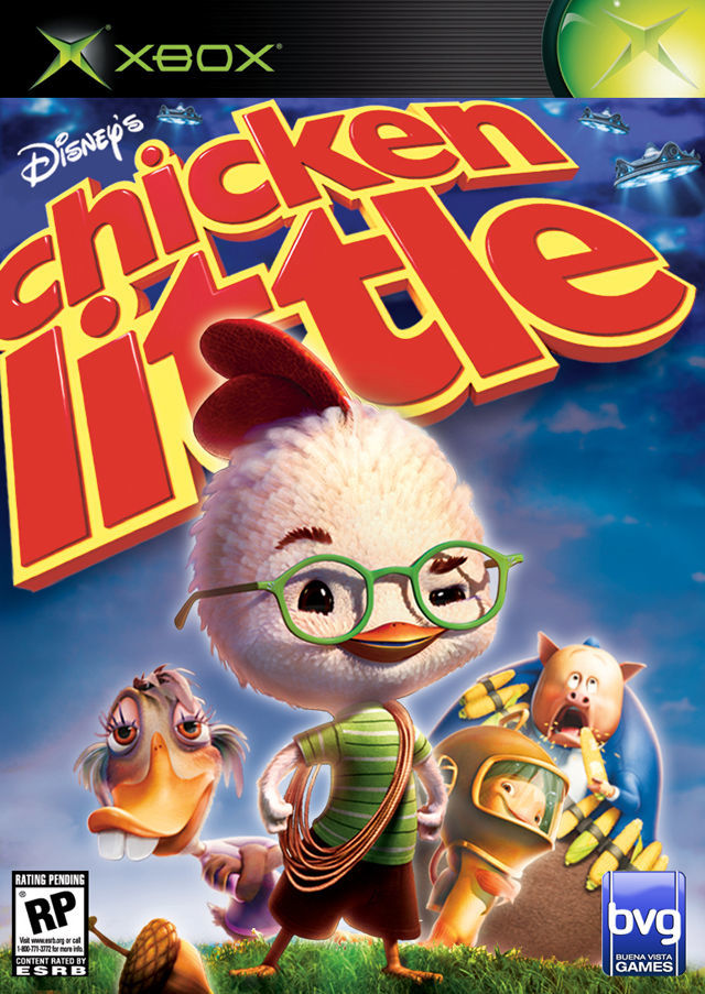 Chicken Little Videojuego (PS2, Xbox, PC, GameCube y Game Boy Advance