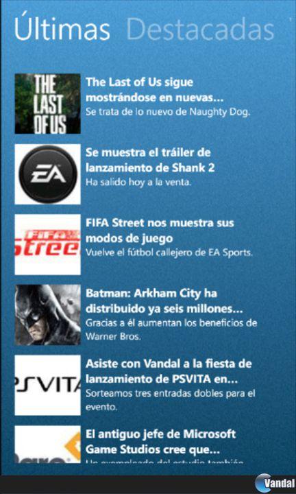 Los videojuegos en Windows Phone 2