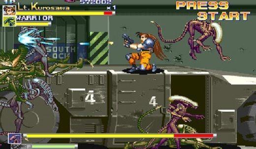 La placa incluía un pequeño segmento shooter en el que disparábamos sobre el techo de un APC.
