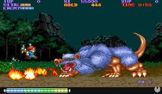 Capcom se tomó ciertas libertades respecto a la película, como multiplicar el tamaño de este perro, que ejercía de jefazo de la primera fase.