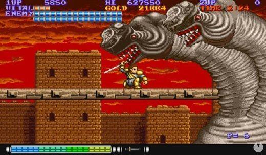 Por supuesto, Capcom no olvidó incluir el combate contra el dragón de dos cabezas de Tir Asleen.