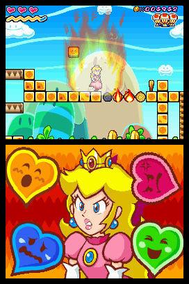 En 'Super Princess Peach' los movimientos especiales de la princesa se basan en emociones y condicionan la jugabilidad.