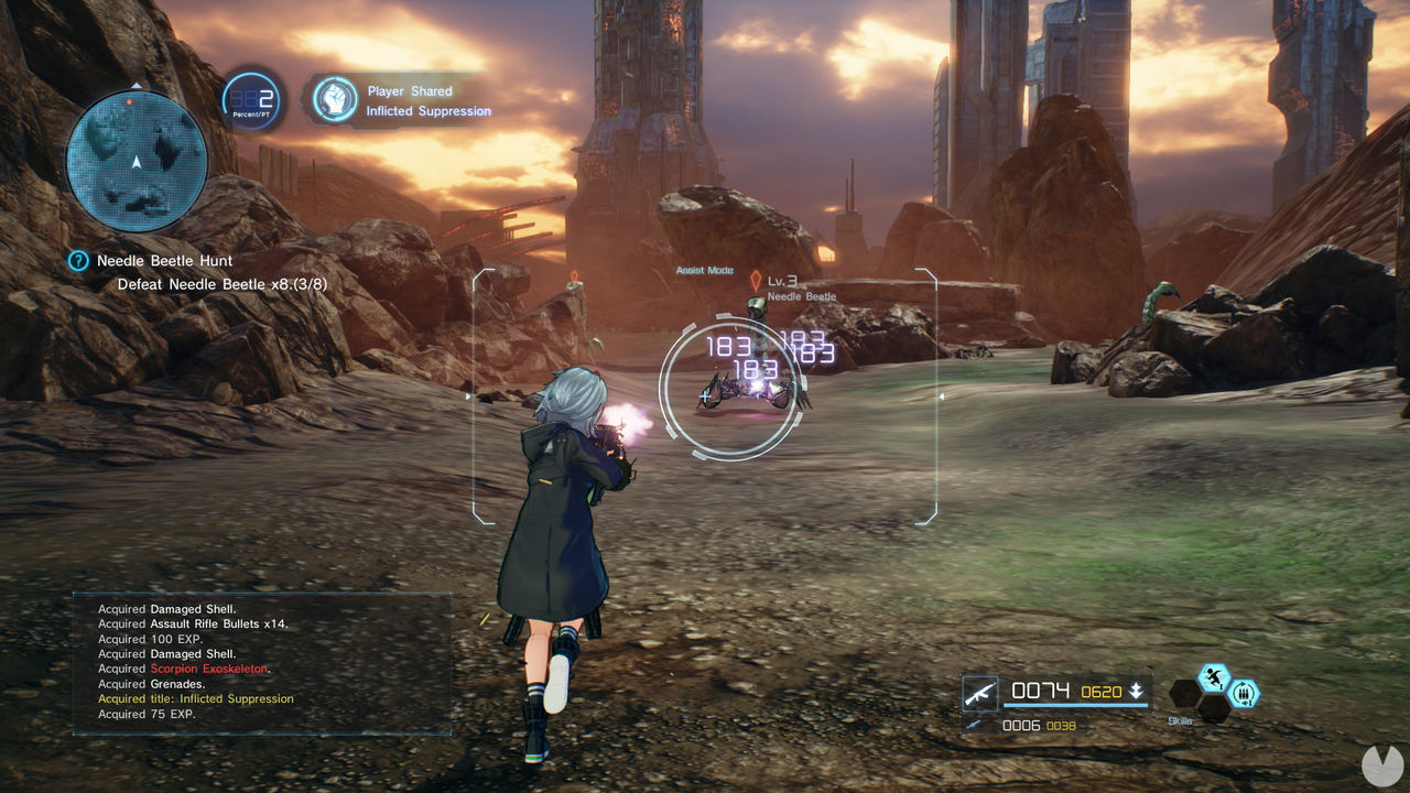 Sword Art Online Fatal Bullet Videojuego (PS4, PC y Xbox One) Vandal