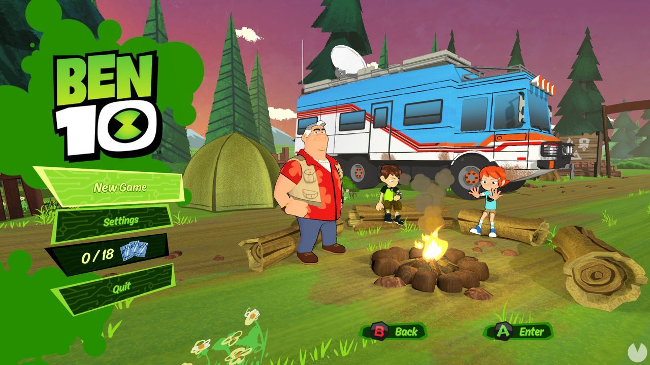 Ben 10 Videojuego (PS4, PC, Wii, NDS, Switch y Xbox One) Vandal