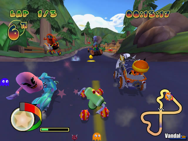 Pac-Man World Rally - Videojuego (PS2, PSP, PC y GameCube) - Vandal