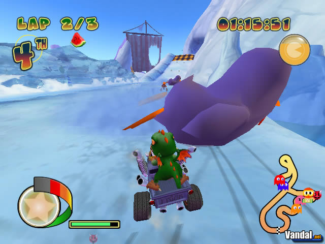 Pac-Man World Rally - Videojuego (PS2, PSP, PC y GameCube) - Vandal