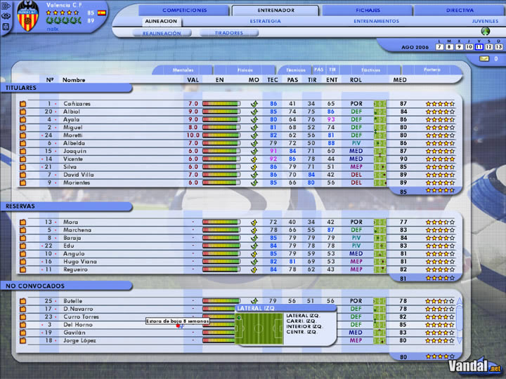 PC Fútbol 2007 Videojuego (PC) Vandal