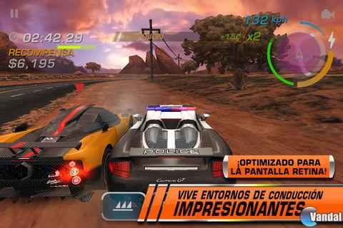 Juegos de velocidad en iOS 5
