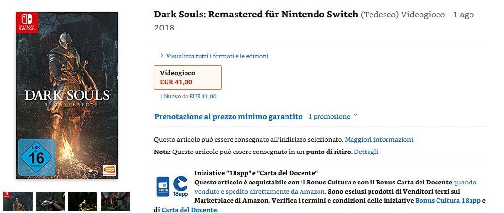 Dark Souls Remastered Llegará A Switch El 1 De Agosto